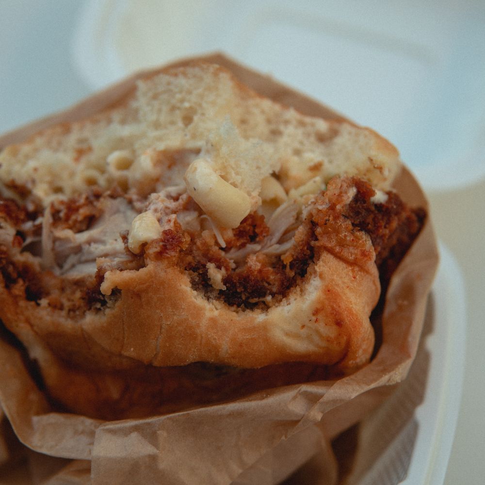 Shootz - Hot Kimchi Butter Katsu Chicken Sandwich - Hawaiian Near Me - Stanton, California