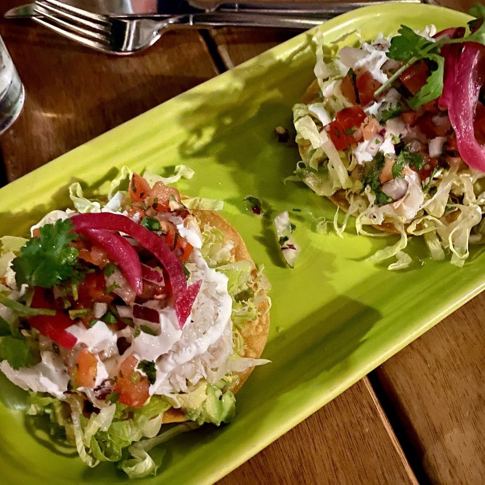 Cascal - Crab Tostaditos (top view) - Tapas Bars Near Me - Mountain View, California