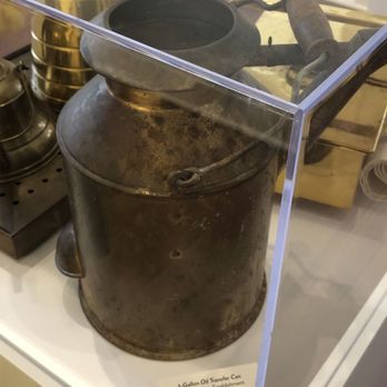 St. Simons Lighthouse Museum - Oil transfer can used by lighthouse keeper to fill the lighthouse - Museums Near Me - St. Simons Island, Georgia