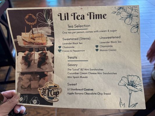 Menu photo 1 Lil T Cup Cafe Aiea, HI Menu photo 1 Lil T Cup Cafe Aiea, HI