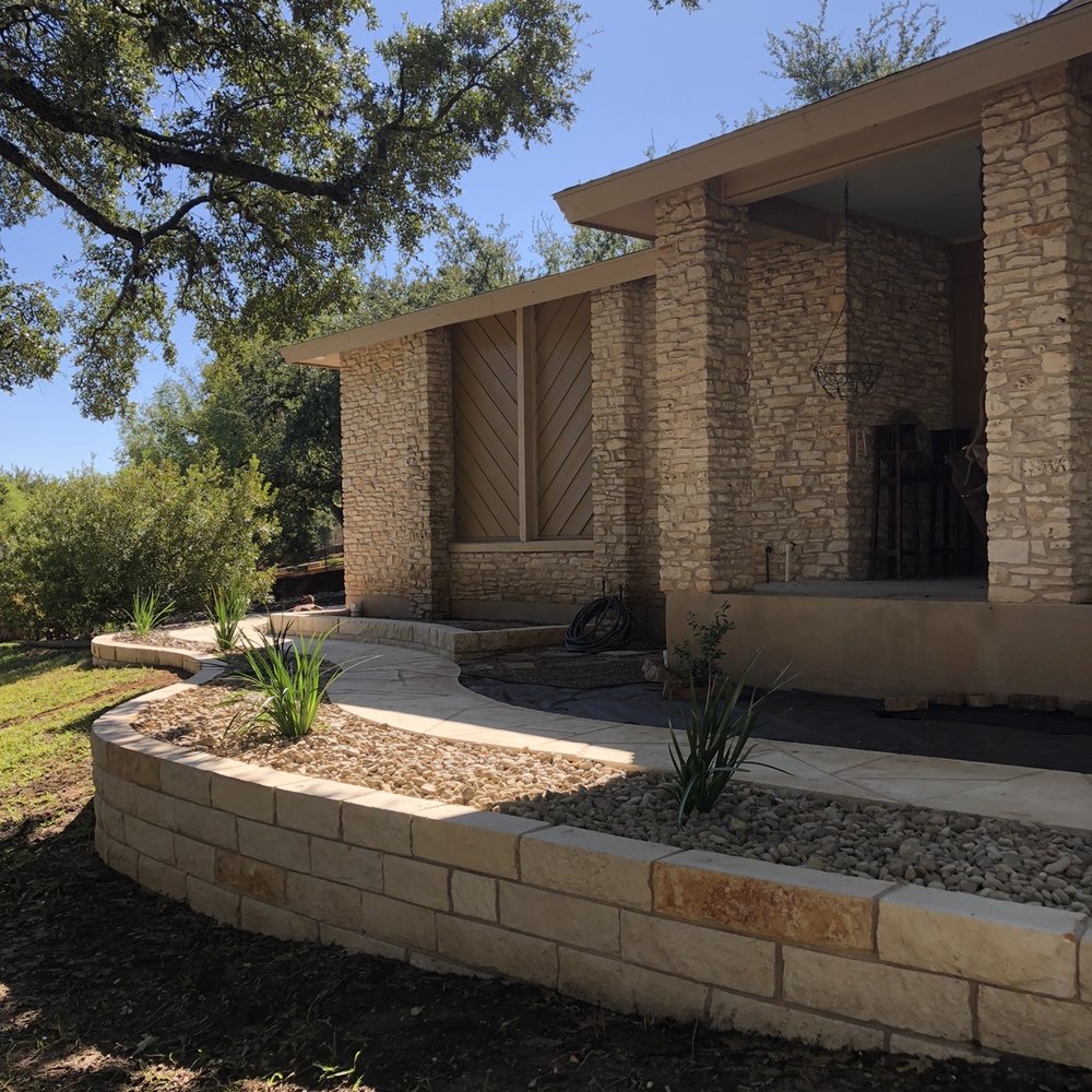 Jane Custom Masonry - Jane Masonry recommended the river rock on the front side of the walkway. It was the perfect suggestion. - Masonry/Concrete Near Me - Del Valle, Texas Jane Custom Masonry - Jane Masonry recommended the river rock on the front side of the walkway. It was the perfect suggestion. - Masonry/Concrete Near Me - Del Valle, Texas
