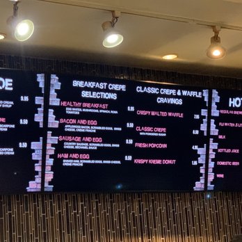 48th and Crepe - Menu as of February 2020 - Breakfast & Brunch Near Me - Las Vegas, Nevada
