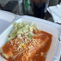 Julian’s Taco Shop - Cheese enchiladas