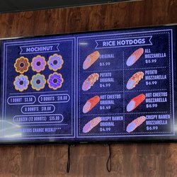 Mochinut - Menu