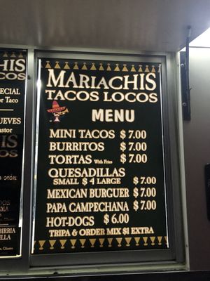 Menu photo 3 Mariachisss tacos San Antonio, TX