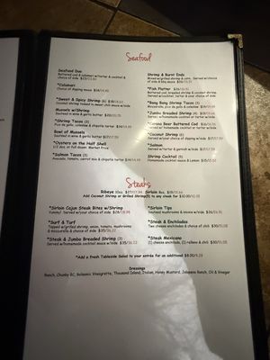 Menu photo 2 The Rubi Slipper Alamosa, CO Menu photo 2 The Rubi Slipper Alamosa, CO
