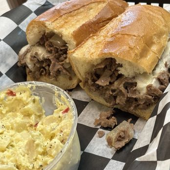 Philly Cold Cuts - Red Mill - Cheesesteak and potato salad - Cheesesteaks Near Me - Virginia Beach, Virginia