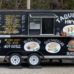 Taqueria HWY 12 - Menu board/Food truck