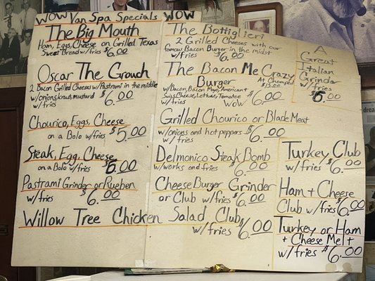 Menu photo 3 Van's Spa Bristol, RI Menu photo 3 Van's Spa Bristol, RI