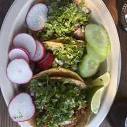 Tacos (al pastor, asada, lengua) Tacos (al pastor, asada, lengua)