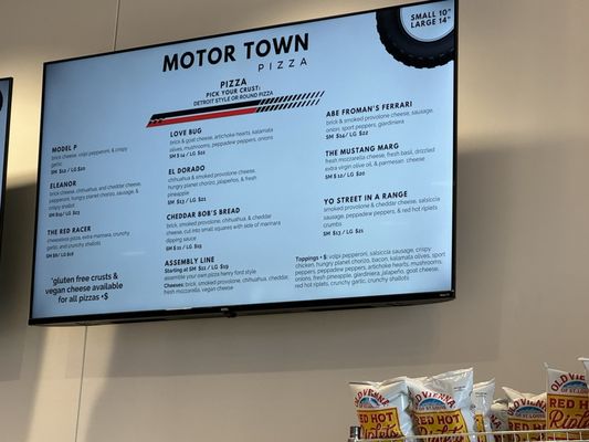 Menu photo 2 Motor Town Pizza Richmond Heights, MO