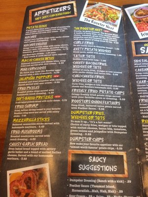 Menu photo 8 Roosters Huntington, WV Menu photo 8 Roosters Huntington, WV
