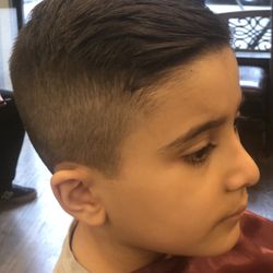Hair cut by Steven