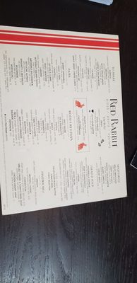 Menu photo 2 Red Rabbit Minneapolis Minneapolis, MN