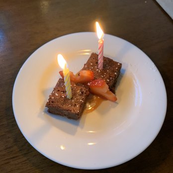 El Dorado Kitchen - Anniversary dessert - New American Near Me - Sonoma, California