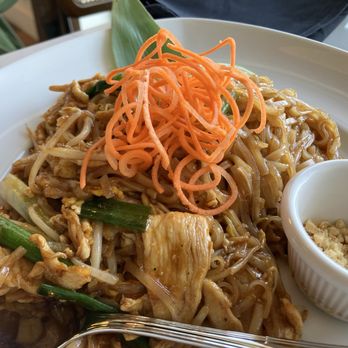 Baan Thai Cuisine & Bar - Pad Thai Noodles - chicken - Thai Near Me - Riverton, Utah Baan Thai Cuisine & Bar - Pad Thai Noodles - chicken - Thai Near Me - Riverton, Utah