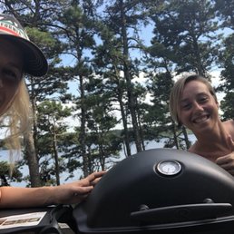 Baby Darth Vader Weber beach grill