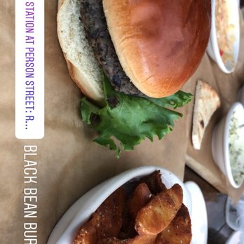 The Station - Burger Wedges Pita & Dip - Salad Near Me - Raleigh, North Carolina