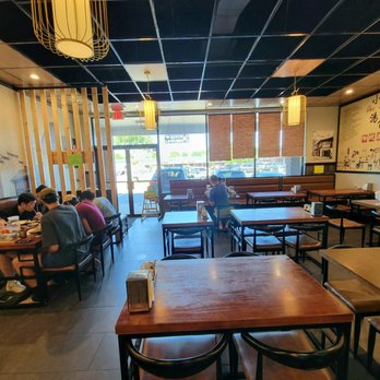 Yu Noodles - The view from the back of the dining room. - Chinese Near Me - Fairfax, Virginia Yu Noodles - The view from the back of the dining room. - Chinese Near Me - Fairfax, Virginia
