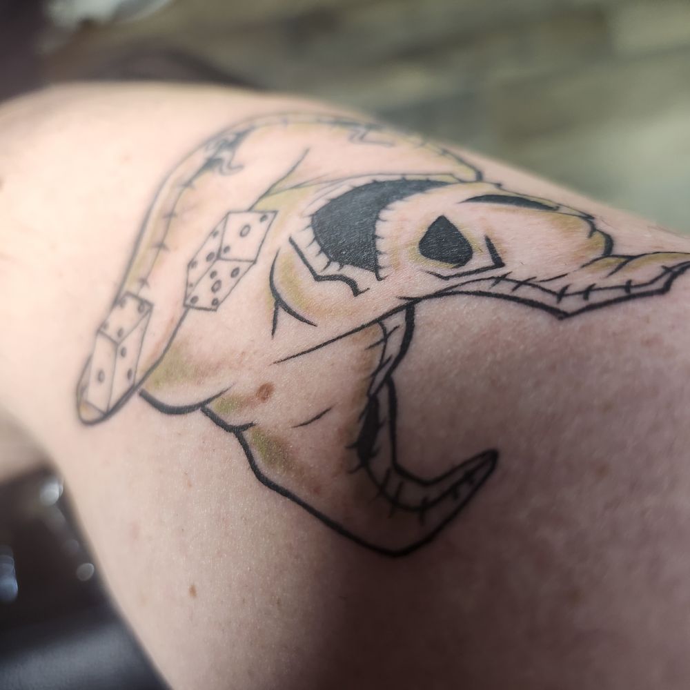 Salty Sloth Tattoo Logo