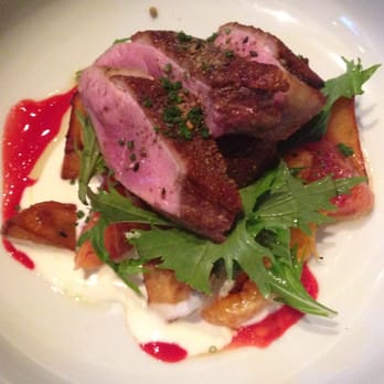 Frances - Sonoma Duck Breast - Pumpkin Seed Dukkah, Japanese Sweet Potato, Blood Orange - New American Near Me - San Francisco, California