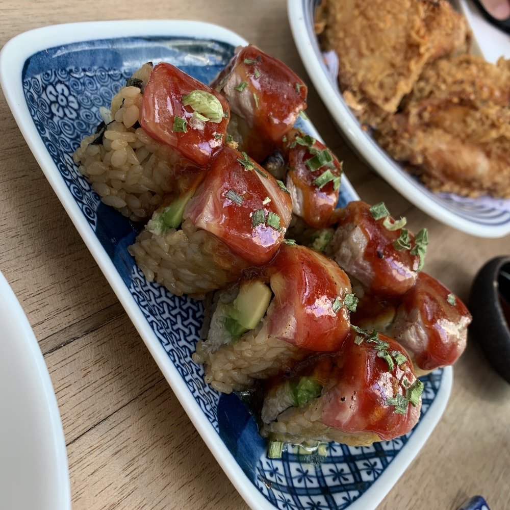 Sushi Lab Rooftop - Washugyu Beef Roll - Japanese Near Me - New York, New York