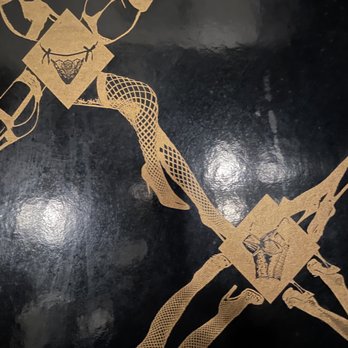 Bar Moga - Unique bathroom wall paper - Cocktail Bars Near Me - New York, New York