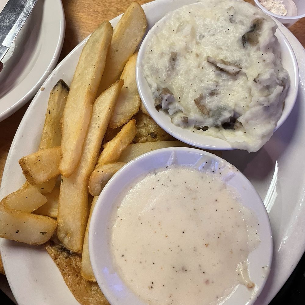 Texas Roadhouse - French fries, mashed potatoes with country gravy - Steakhouses Near Me - Tampa, Florida Texas Roadhouse - French fries, mashed potatoes with country gravy - Steakhouses Near Me - Tampa, Florida