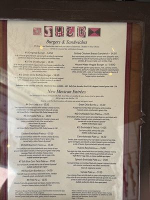 Menu photo 4 The Shed Santa Fe, NM Menu photo 4 The Shed Santa Fe, NM