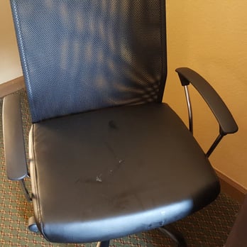 D'arbonne Lake Motel - Don't know what this stain on the chair was. - Hotels Near Me - Farmerville, Louisiana