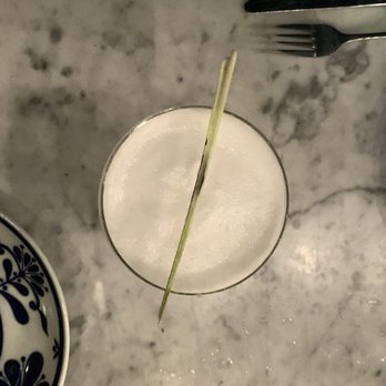 Wallflower - Smoking Lemongrass - mezcal cocktail - Asian Fusion Near Me - Venice, California Wallflower - Smoking Lemongrass - mezcal cocktail - Asian Fusion Near Me - Venice, California