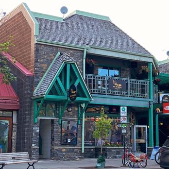 The Peacock Cork & Fork - Building front - Wine Bars Near Me - Jasper, Alberta