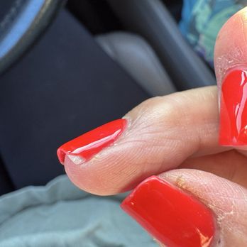 Sky Nails - Polish chipped in 2 days. - Nail Salons Near Me - El Monte, California