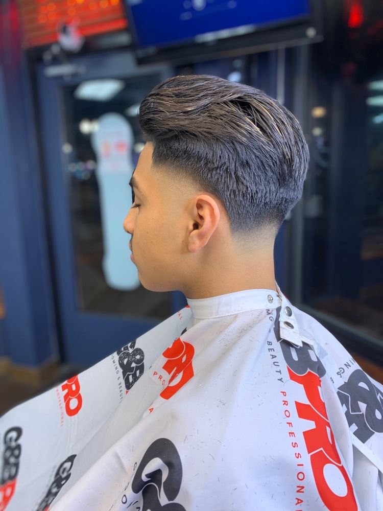 Moore's Barber Shop Logo