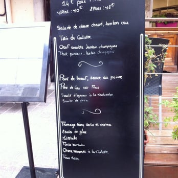 La Calèche - Menu du jour - French Near Me - Largentière, 07 La Calèche - Menu du jour - French Near Me - Largentière, 07