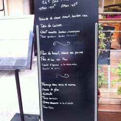 La Calèche - Menu du jour