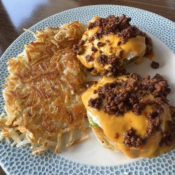 HolyBelly - Chorizo eggs Benedict - Breakfast & Brunch Near Me - Grover Beach, California