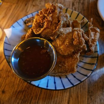 Mahaniyom - Crispy Chicken Skin - Cocktail Bars Near Me - Brookline, Massachusetts