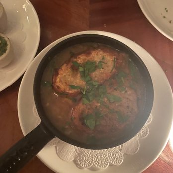 Le Rock - French onion soup - French Near Me - New York, New York