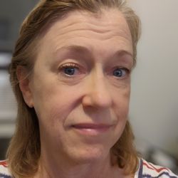 Powder Brows by Claudia - Before - no make-up on my brows