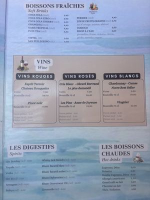 Menu photo 2 L'Albatros Narbonne, 11 Menu photo 2 L'Albatros Narbonne, 11