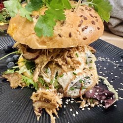 bRICK - Pulled Turkey Bagel