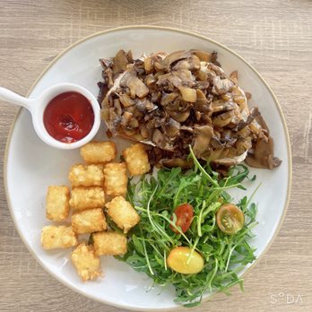 Bancone - Mushrooms Toast - Coffee & Tea Near Me - Cypress, California