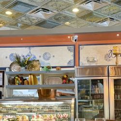 Inside the restaurant