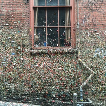 The Gum Wall - Local Flavor Near Me - Seattle, Washington The Gum Wall - Local Flavor Near Me - Seattle, Washington