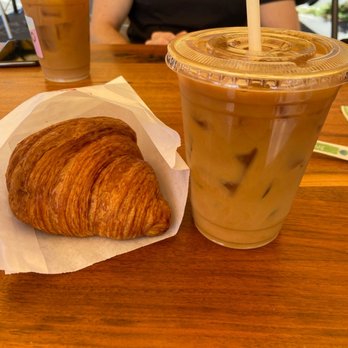 Coffee MCO - Toasted croissant. Cold brew coffee with whole milk - Coffee & Tea Near Me - Los Angeles, California