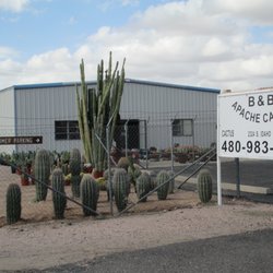 B & B Apache Cactus - Come and check out our store for your cactus needs and see more southwest gifts and functional or decorative pottery inside.