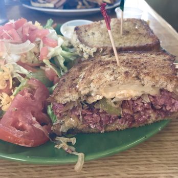 Take A Break Cafe - Reuben sandwich and side salad. YUM!! - Breakfast & Brunch Near Me - Dryden, Washington Take A Break Cafe - Reuben sandwich and side salad. YUM!! - Breakfast & Brunch Near Me - Dryden, Washington