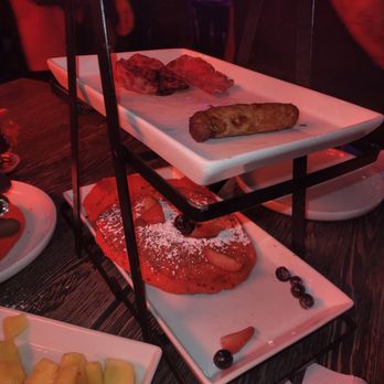 Savoi Latin Bistro - Breakfast tower, my friend attached it before I could take a proper pic. - Latin American Near Me - Brooklyn, New York Savoi Latin Bistro - Breakfast tower, my friend attached it before I could take a proper pic. - Latin American Near Me - Brooklyn, New York