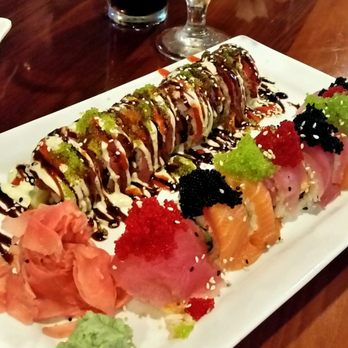 Ocean Blue Sushi - Volcano Roll and Hangover Roll. Hard to choose the winner. Both were amazing. - Sushi Bars Near Me - Clearwater, Florida